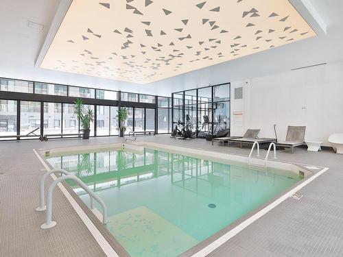 Piscine - 705-185 Rue Du Séminaire, Montréal (Le Sud-Ouest), QC - Indoor Photo Showing Other Room With In Ground Pool