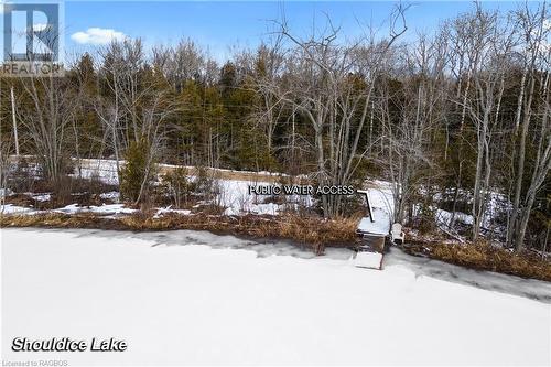 Shouldice Lake is an inland, non-motorized lake (Not of property) - Lot 41 & 42 4 Concession, Northern Bruce Peninsula, ON 