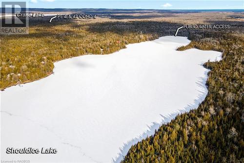 Shouldice Lake (Not of property) - Lot 41 & 42 4 Concession, Northern Bruce Peninsula, ON 