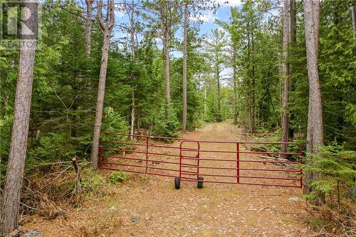 Gated entry to the property - Lot 41 & 42 4 Concession, Northern Bruce Peninsula, ON 