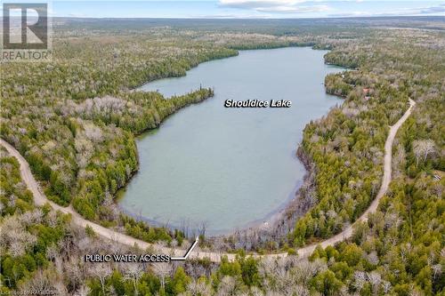 Property is nearby Shouldice Lake! (Not of property) - Lot 41 & 42 4 Concession, Northern Bruce Peninsula, ON 