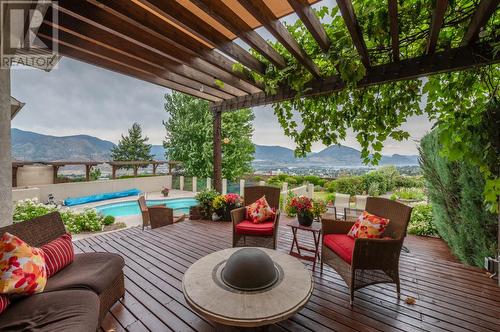143 Westview Drive, Penticton, BC - Outdoor With In Ground Pool With Deck Patio Veranda With Exterior