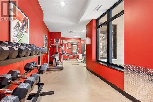 245 Kent Street Unit#406, Ottawa, ON - Indoor Photo Showing Gym Room