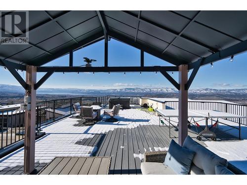 1189 Lone Pine Drive, Kelowna, BC - Outdoor With Deck Patio Veranda With View With Exterior