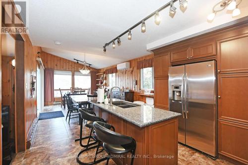 326 Indian Point Road, Kawartha Lakes, ON - Indoor Photo Showing Kitchen With Double Sink