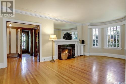 3000 Albert Street, Regina, SK - Indoor Photo Showing Living Room With Fireplace