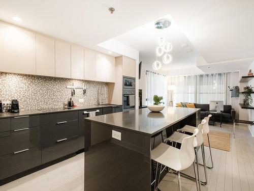 Overall view - 223-1500 Rue Des Bassins, Montréal (Le Sud-Ouest), QC - Indoor Photo Showing Kitchen With Upgraded Kitchen