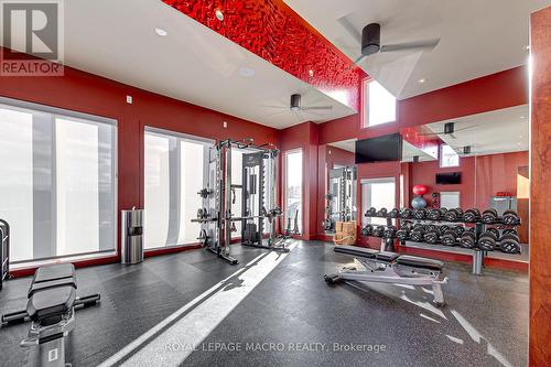 201 - 8 Culinary Lane, Barrie, ON - Indoor Photo Showing Gym Room