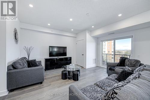 201 - 8 Culinary Lane, Barrie, ON - Indoor Photo Showing Living Room