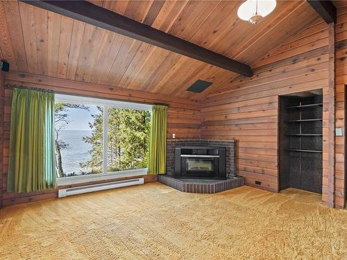 10901 West Coast Rd, Sooke, BC - Indoor Photo Showing Living Room With Fireplace
