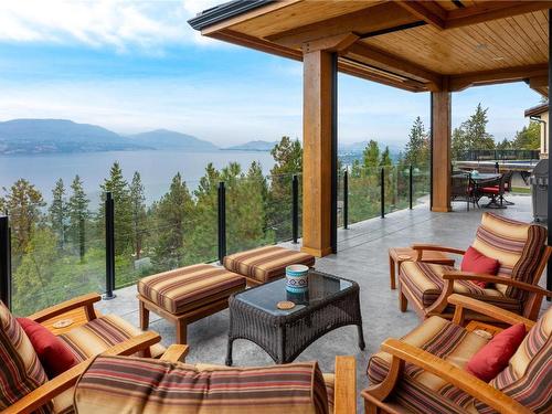434 Viewcrest Road, Kelowna, BC - Outdoor With Body Of Water With Deck Patio Veranda With View With Exterior
