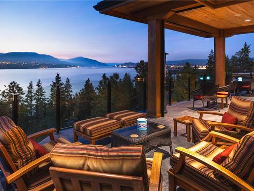 434 Viewcrest Road, Kelowna, BC - Outdoor With Body Of Water With Deck Patio Veranda With View With Exterior