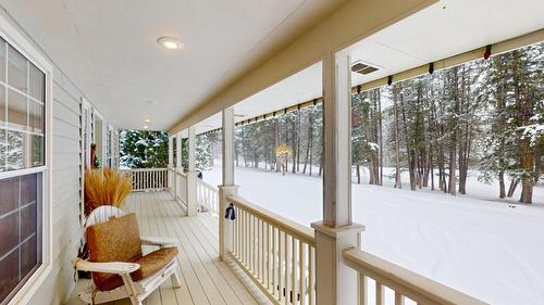 550 Jaffray Baynes Lake Road, Elko, BC - Outdoor With Deck Patio Veranda With Exterior