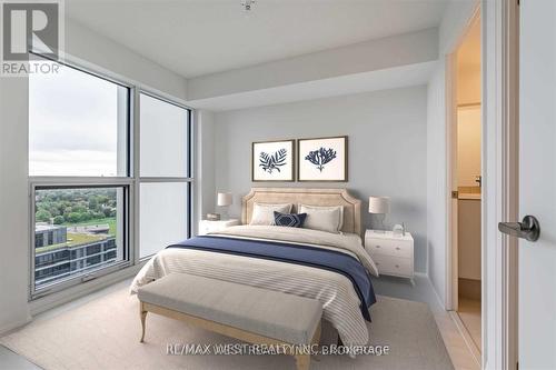 1605 - 30 Gibbs Road, Toronto, ON - Indoor Photo Showing Bedroom