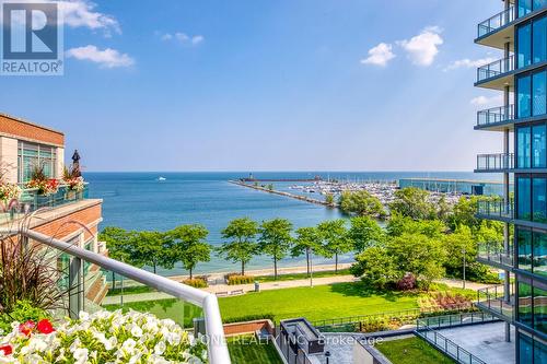 #604 -65 Port St E, Mississauga, ON - Outdoor With Body Of Water With Balcony With View