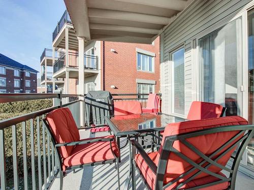 Balcony - 4-8940 Crois. Du Louvre, Brossard, QC - Outdoor With Exterior