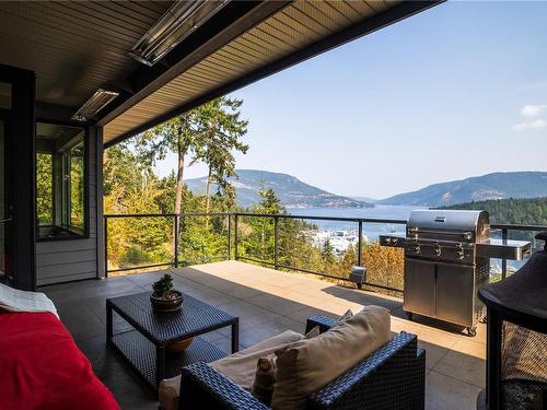 6088 Genoa Bay Rd, Duncan, BC - Outdoor With Body Of Water With Deck Patio Veranda With View With Exterior
