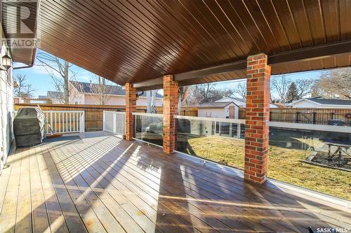 136 6Th Avenue Se, Swift Current, SK - Outdoor With Deck Patio Veranda With Exterior