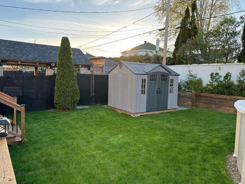 Patio - 145 Rue Jules-Dumouchel, Châteauguay, QC - Outdoor With Above Ground Pool