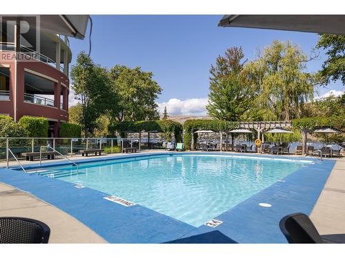 7343 Okanagan Landing Road Unit# 1233, Vernon, BC - Outdoor With In Ground Pool With Backyard