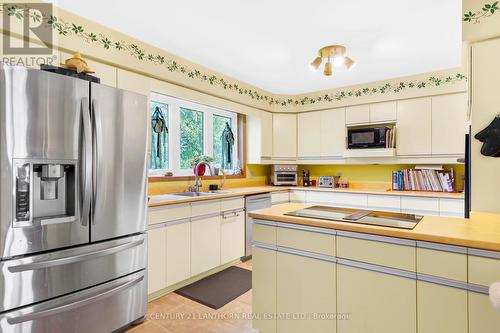 290 St Lawrence St E, Madoc, ON - Indoor Photo Showing Kitchen With Double Sink