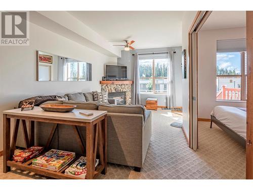 9804 Silver Star Road Unit# 107, Vernon, BC - Indoor With Fireplace