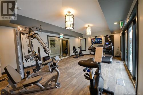 400 Bighorn  Boulevard Unit# 415 G, Radium Hot Springs, BC - Indoor Photo Showing Gym Room