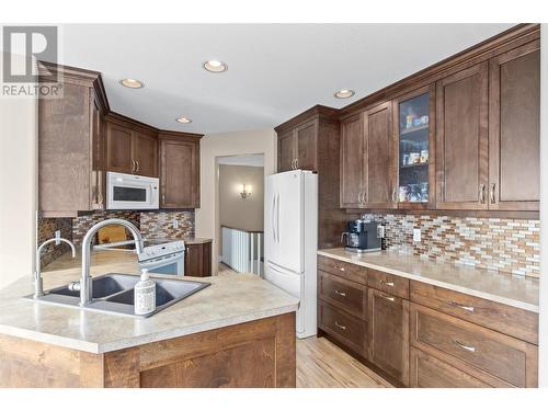 2629 Copper Ridge Drive, West Kelowna, BC - Indoor Photo Showing Kitchen With Double Sink