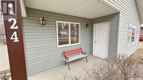 124 3Rd Street E, Ponteix, SK - Outdoor With Deck Patio Veranda With Exterior
