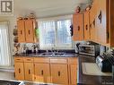 596 St Simon, Bathurst, NB  - Indoor Photo Showing Kitchen With Double Sink 
