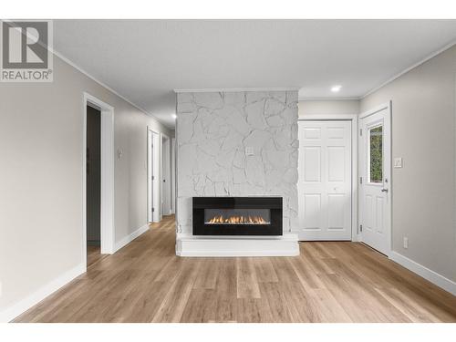 83 Okanagan Street, Kitimat, BC - Indoor Photo Showing Living Room With Fireplace