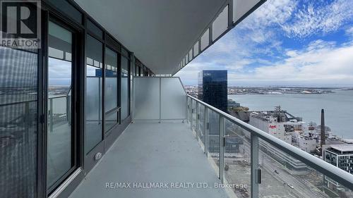3101 - 28 Freeland Street, Toronto, ON - Outdoor With Body Of Water With Balcony With View With Exterior