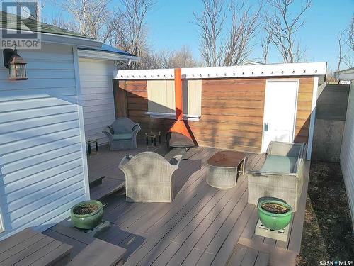 104 Drysdale Street, Rouleau, SK - Outdoor With Deck Patio Veranda