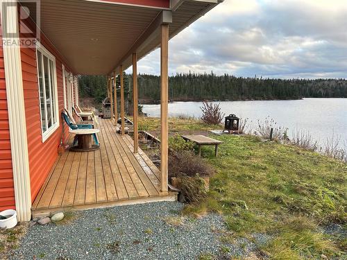 43 Monroes Pond, Monroes Pond, NL - Outdoor With Body Of Water With Deck Patio Veranda
