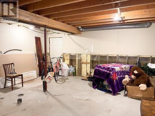 478 Hartley Street, Quesnel, BC - Indoor Photo Showing Basement