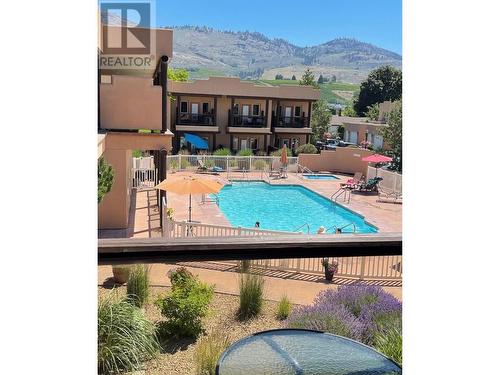 5401 Lakeshore Drive Unit# 205, Osoyoos, BC - Outdoor With In Ground Pool