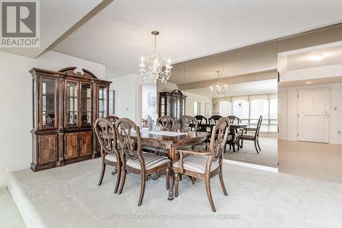 #801 -2180 Marine Dr, Oakville, ON - Indoor Photo Showing Dining Room