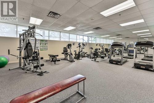 801 - 2180 Marine Drive, Oakville, ON - Indoor Photo Showing Gym Room