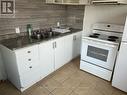 134 1/2 Simcoe Street S, Oshawa (Central), ON  - Indoor Photo Showing Kitchen With Double Sink 