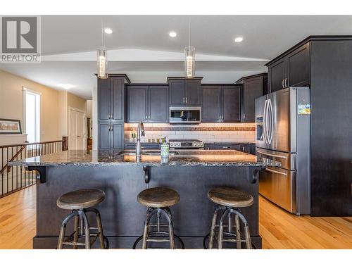 1570 Marina Way, West Kelowna, BC - Indoor Photo Showing Kitchen With Upgraded Kitchen
