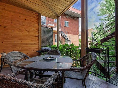 Balcony - 3921 Rue Berri, Montréal (Le Plateau-Mont-Royal), QC - Outdoor With Deck Patio Veranda With Exterior