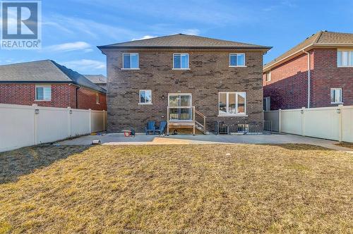 3936 Manzanillo Court, Windsor, ON - Outdoor With Exterior