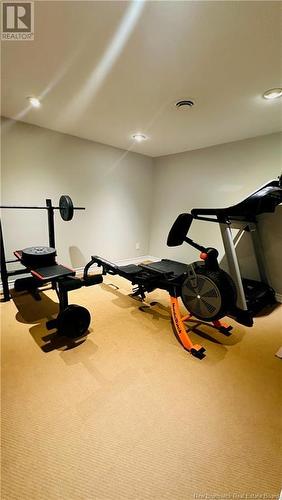 41 Kinney Road, Jacksonville, NB - Indoor Photo Showing Gym Room
