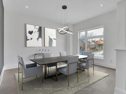 40 Manderley Dr, Toronto, ON - Indoor Photo Showing Dining Room