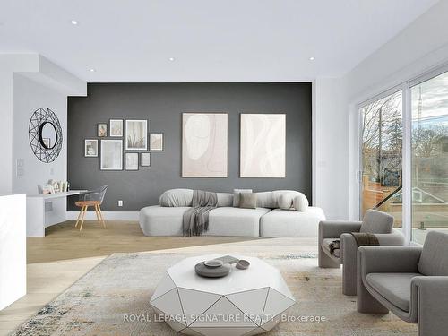 40 Manderley Dr, Toronto, ON - Indoor Photo Showing Living Room