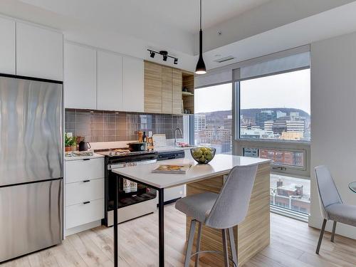 Kitchen - 2601-1180 Rue De Bleury, Montréal (Ville-Marie), QC - Indoor