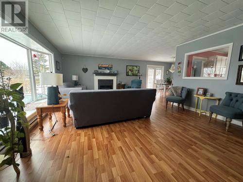 9 Freshwater Road, Carbonear, NL - Indoor Photo Showing Living Room With Fireplace