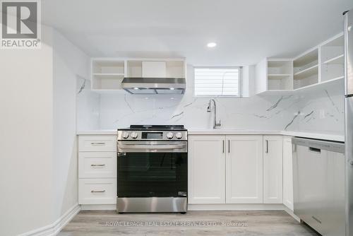 #Lower -44 Frater Ave, Toronto, ON - Indoor Photo Showing Kitchen
