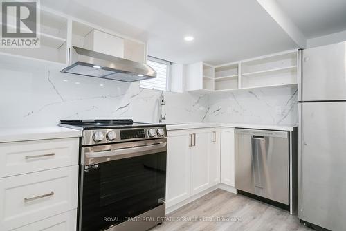 #Lower -44 Frater Ave, Toronto, ON - Indoor Photo Showing Kitchen