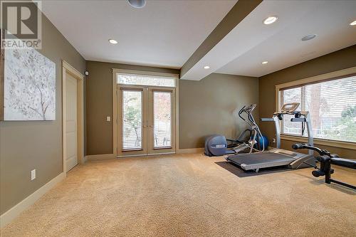 324 Quilchena Drive, Kelowna, BC - Indoor Photo Showing Gym Room
